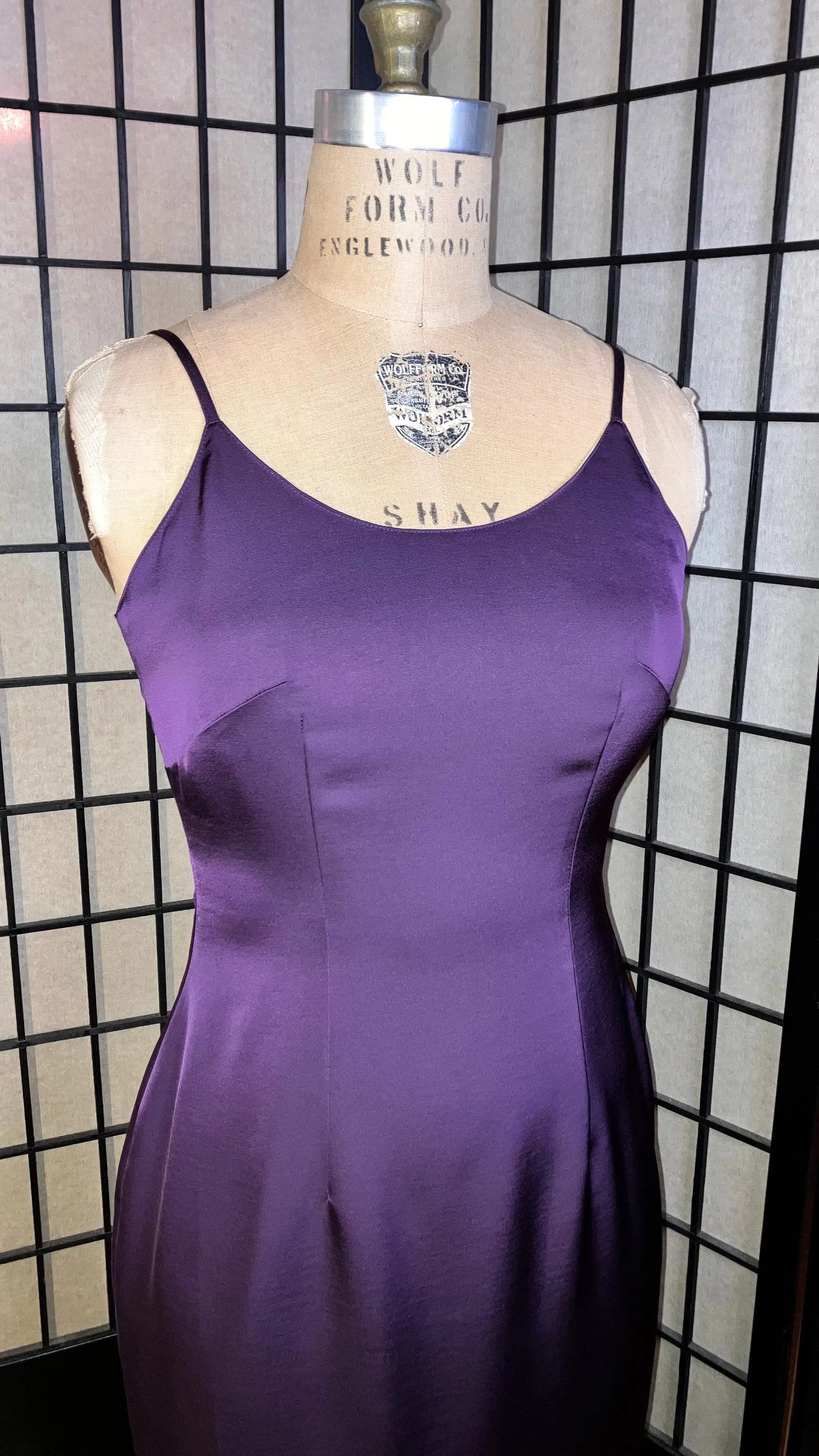 🪄 Double-Faced Satin Slip dress