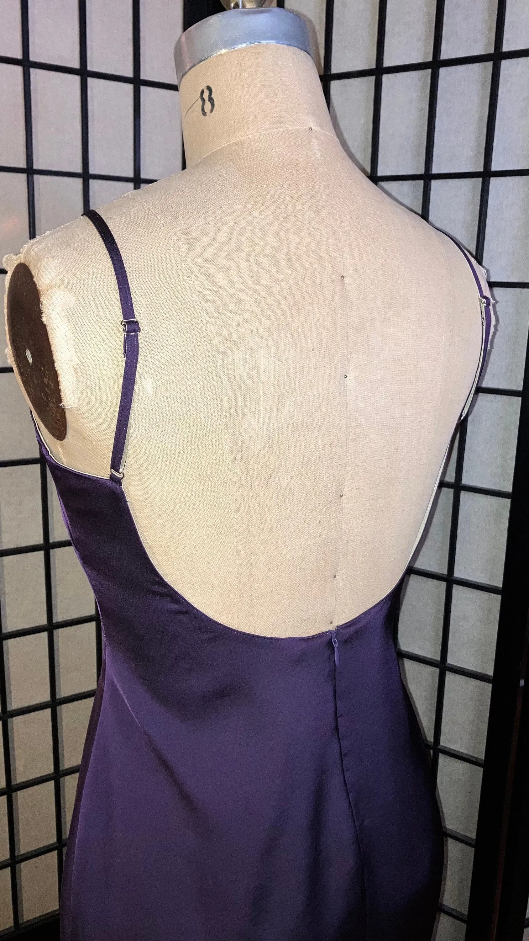 🪄 Double-Faced Satin Slip dress