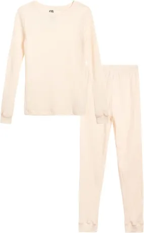 ’ Thermal Underwear Set – 2 Piece Waffle Knit Top and Long Johns (2T-16)