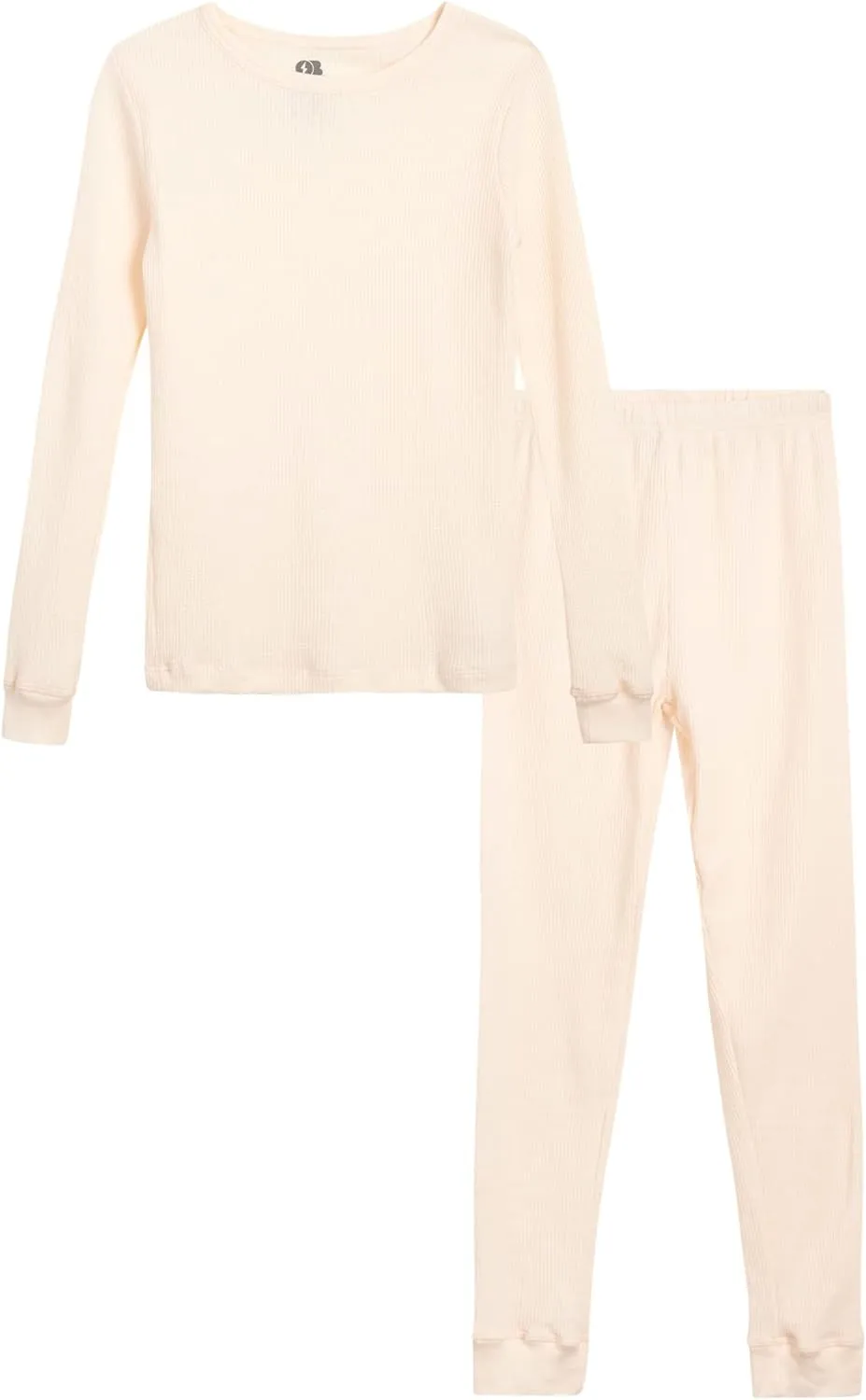 ’ Thermal Underwear Set – 2 Piece Waffle Knit Top and Long Johns (2T-16)