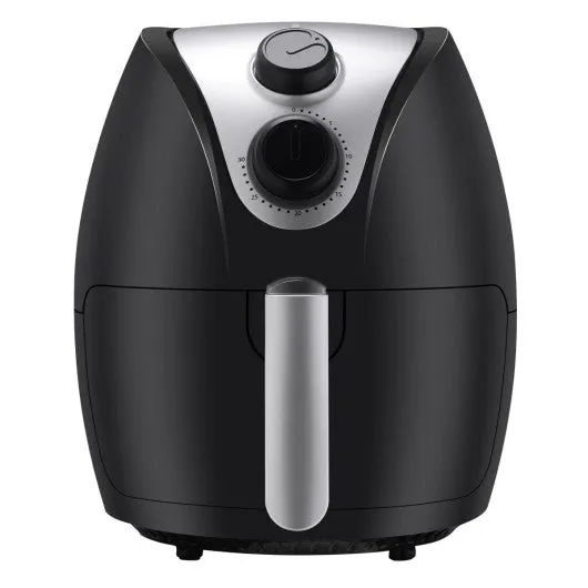 1500W Electric Air Fryer Cooker with Rapid Air Circulation System Low-Fat-Black
