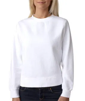 1596 Chouinard Ladies' Crewneck Sweatshirt White Dirdye
