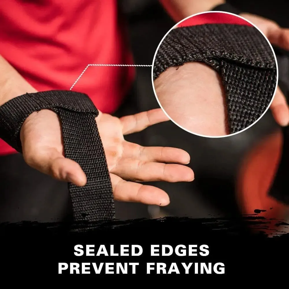 1Pc 3.8x63cm Anti-Slip Weightlifting Hand Belt Sport Fitness Wrist Wraps Straps Gym Support Lifting Grip Belt Bodybuilding