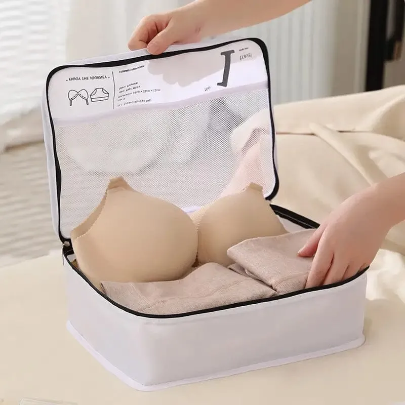 7-Piece: Travel Packaging Cube Bags