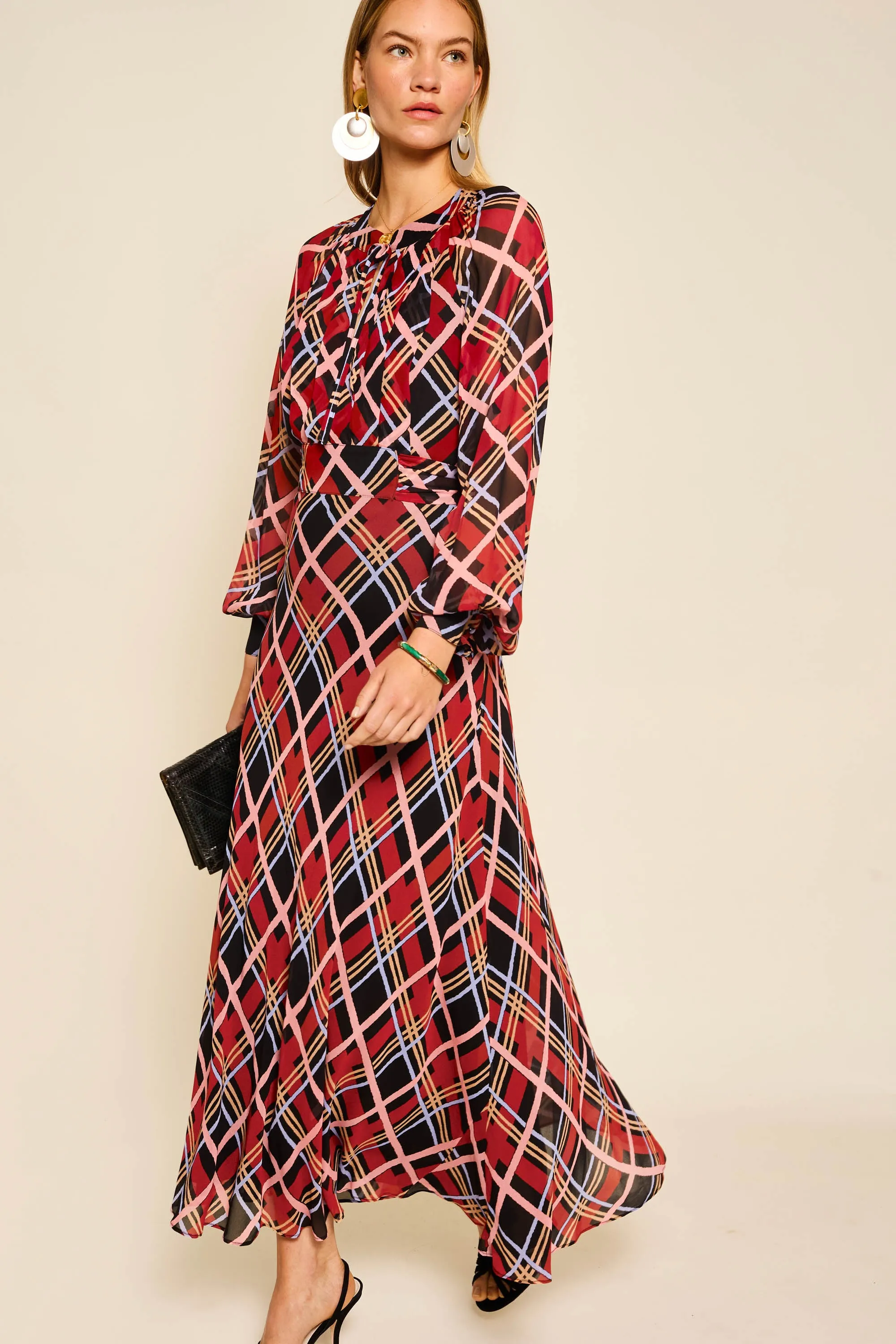 Aero - Painted Check Red