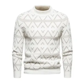 Alfie - Pull imprimé de luxe pour hommes