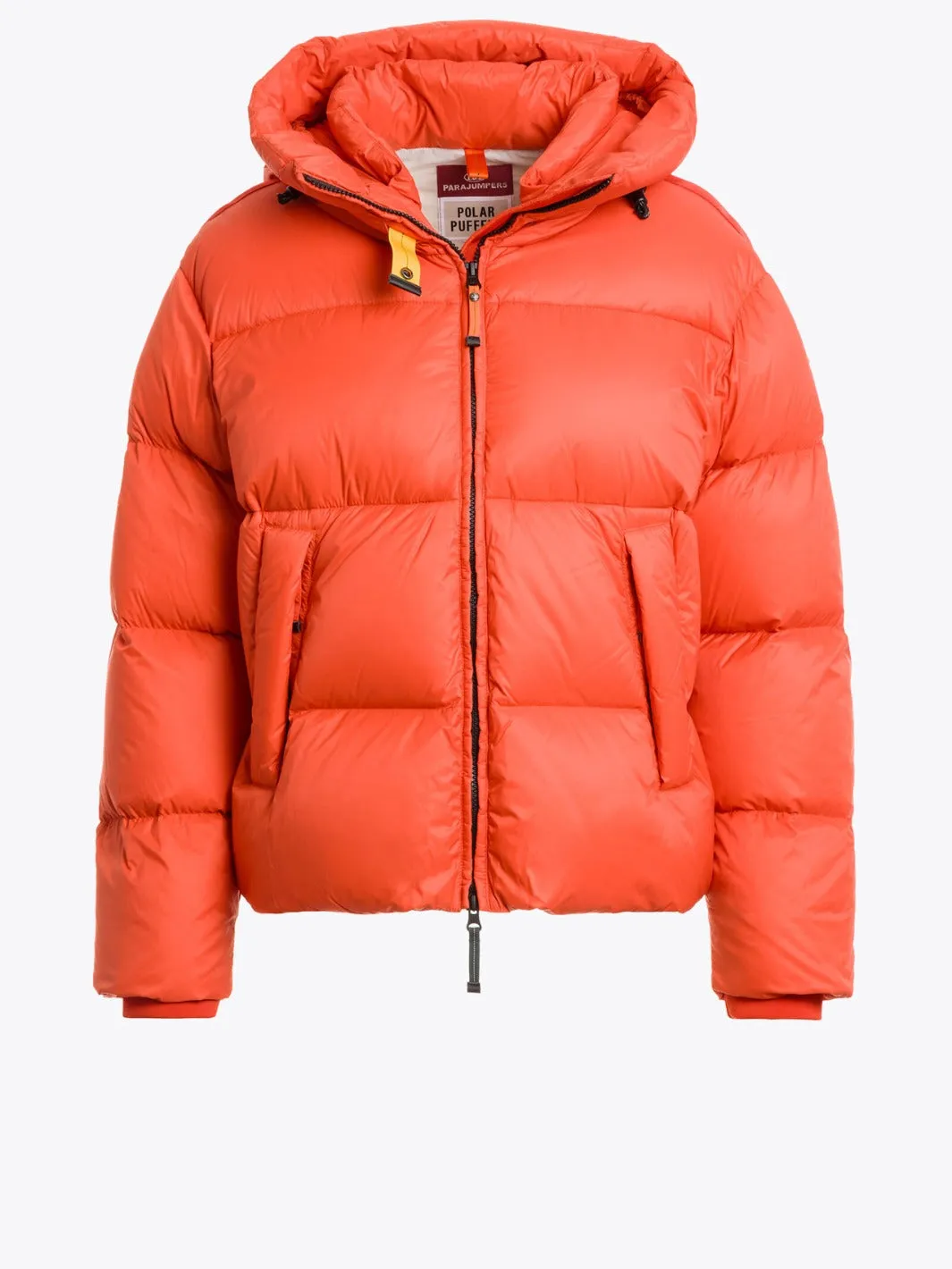 ANYA PUFFER JACKET Oransje