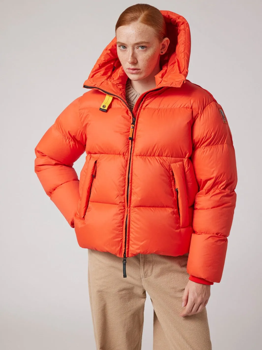 ANYA PUFFER JACKET Oransje