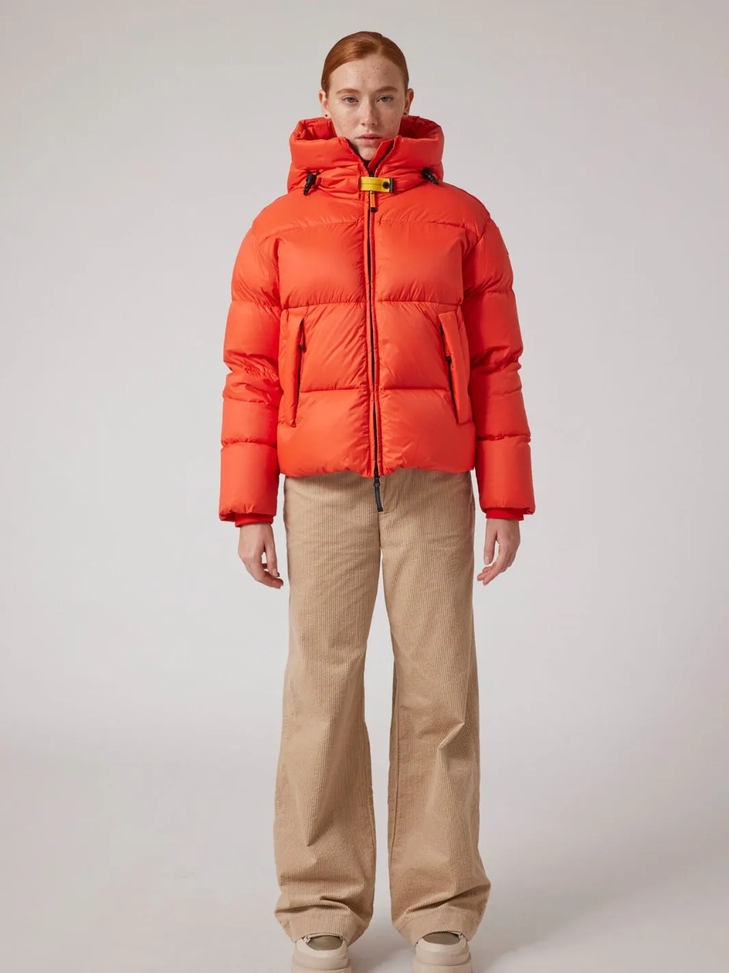 ANYA PUFFER JACKET Oransje