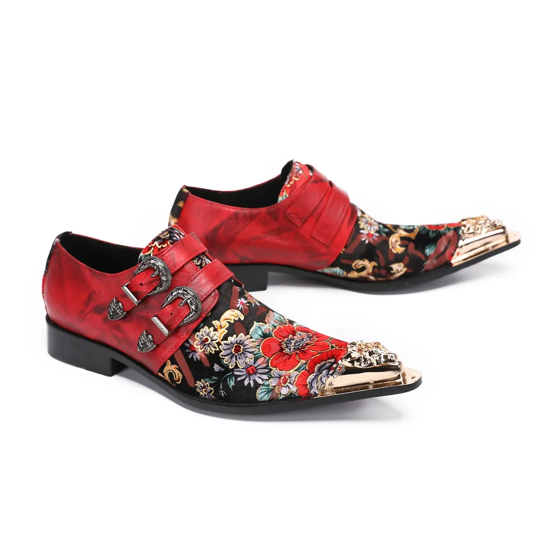 AOMISHOES™  Devil's Garden Metal Tip Shoes 9149