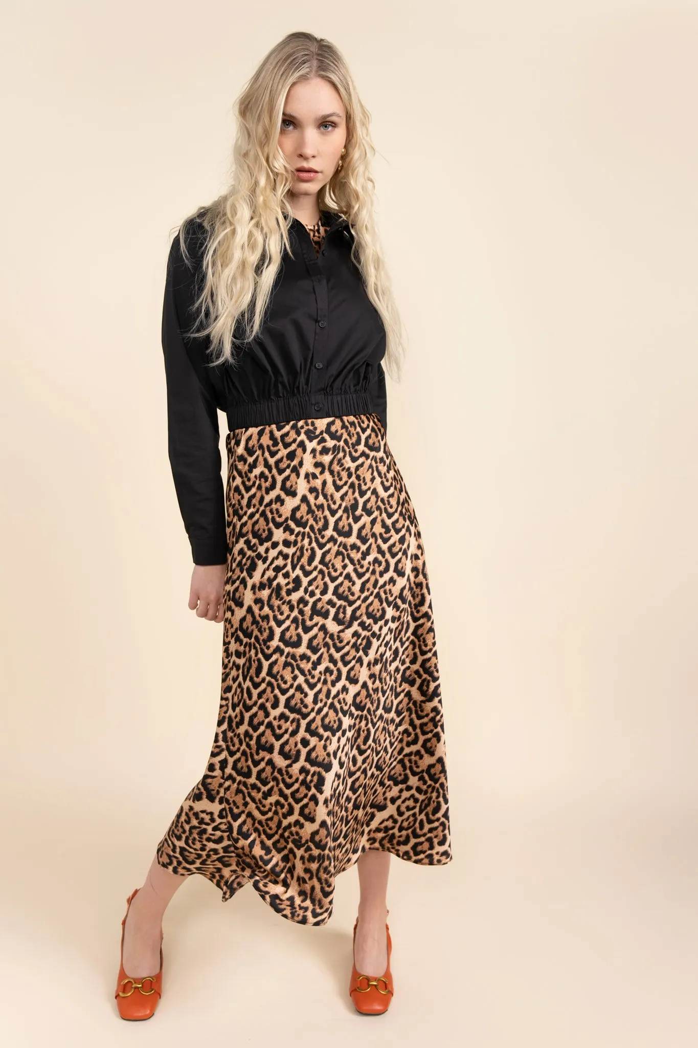 Apparalel Madison Dress Leopard
