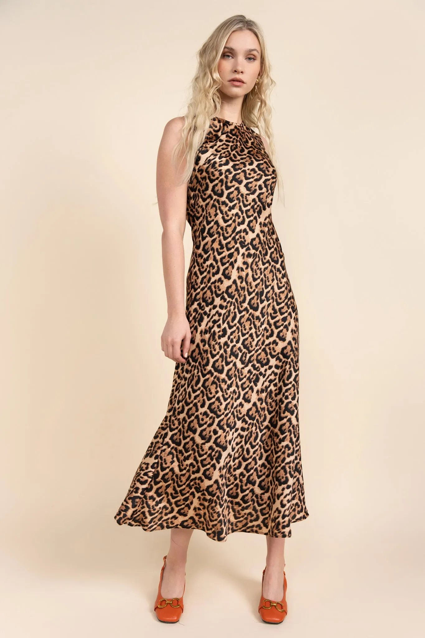 Apparalel Madison Dress Leopard