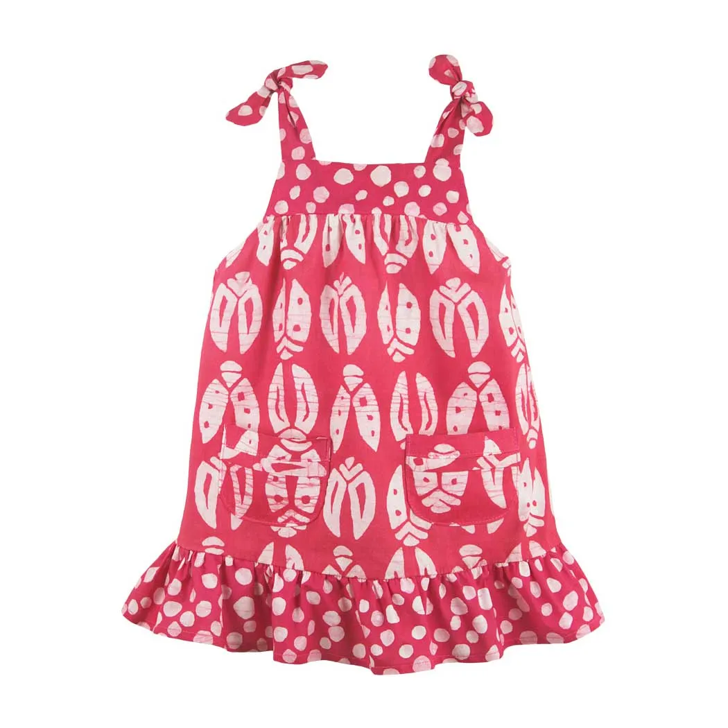 Babies Pocket Dress Bugs Primrose Global Mamas