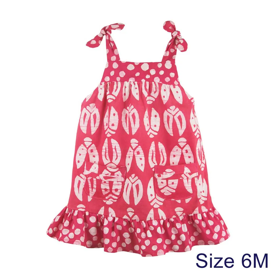 Babies Pocket Dress Bugs Primrose Global Mamas