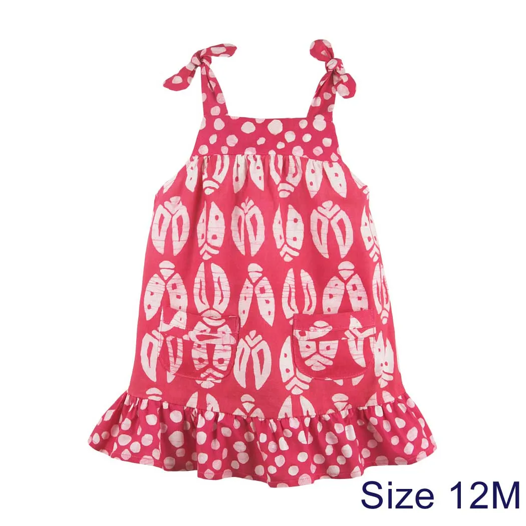 Babies Pocket Dress Bugs Primrose Global Mamas