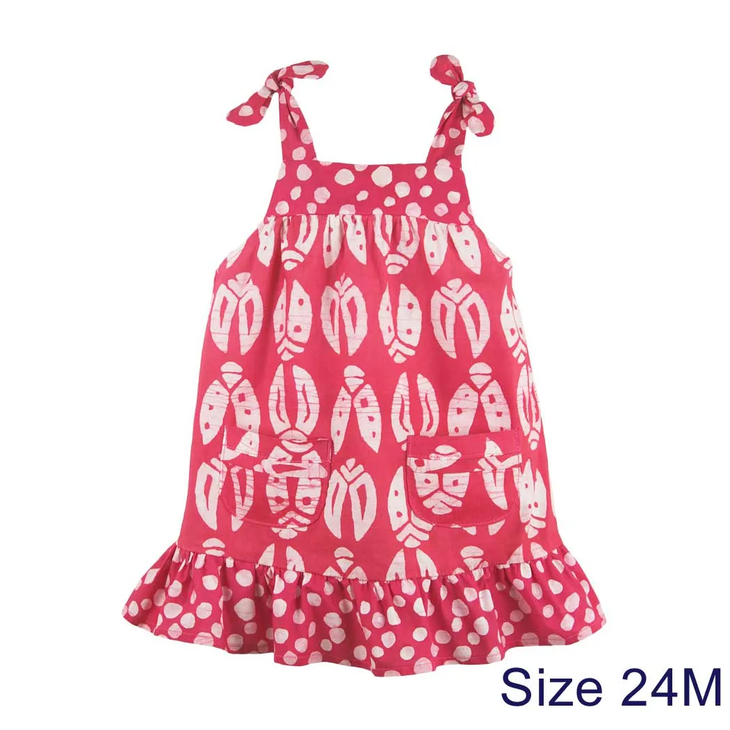 Babies Pocket Dress Bugs Primrose Global Mamas