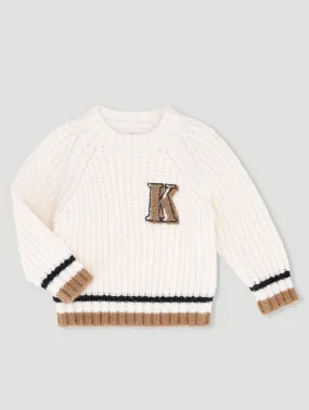 Baby Boys Geo Collegian Pullover