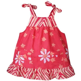 Baby Pocket Dress Papaya Daisy Star Global Mamas