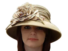 Beige Lampshade Hat