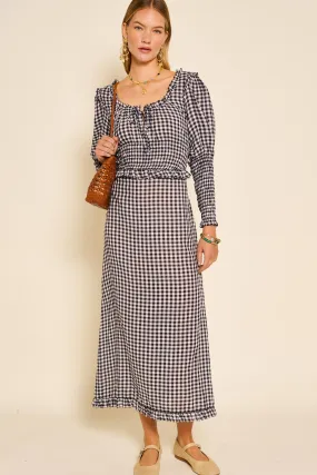 Bekki - French Check Navy