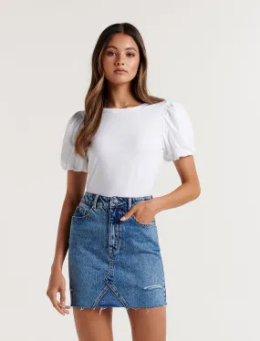 Bella Bubble Sleeve Tshirt