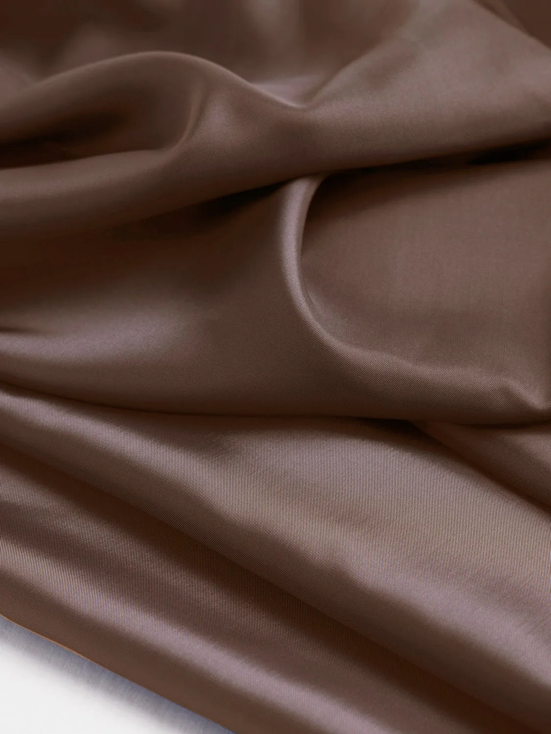 Bemberg Cupro Lining - Brown - Swatch