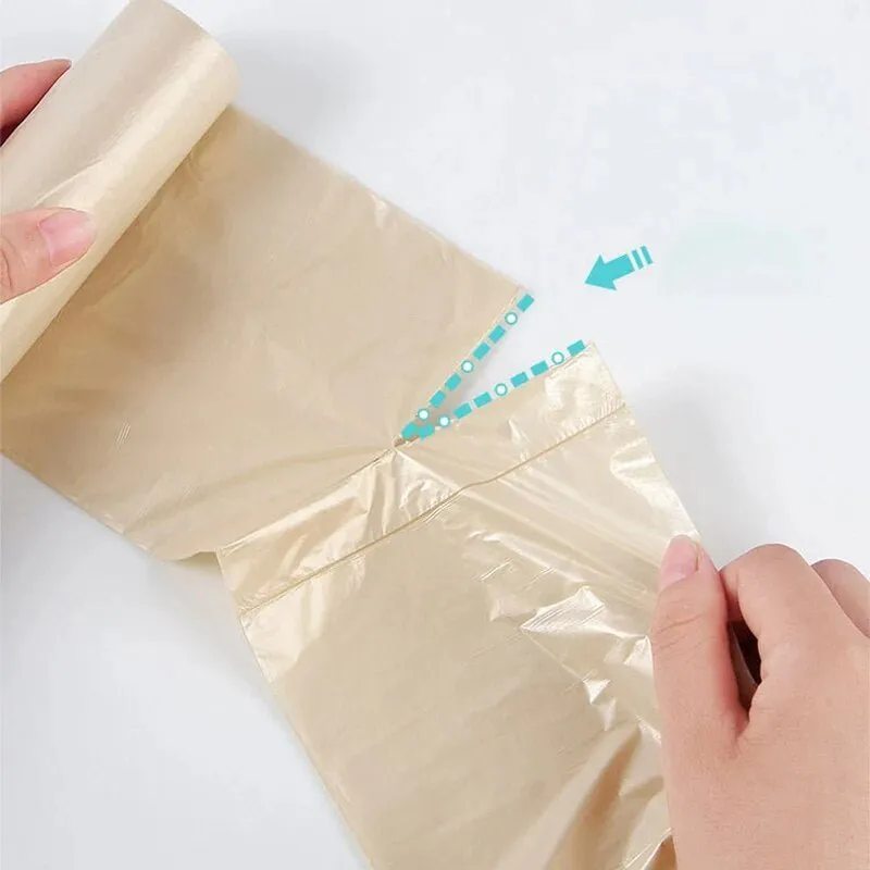 Biodegradable Cornstarch Trash Bags - Toilet Cleaning Kitchen Trash Bags