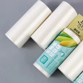 Biodegradable Cornstarch Trash Bags - Toilet Cleaning Kitchen Trash Bags