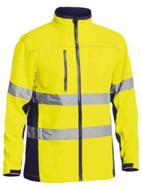 Bisley, Hi Vis Soft Shell Jacket, BJ6059T (Each) -  - Size: 2XL