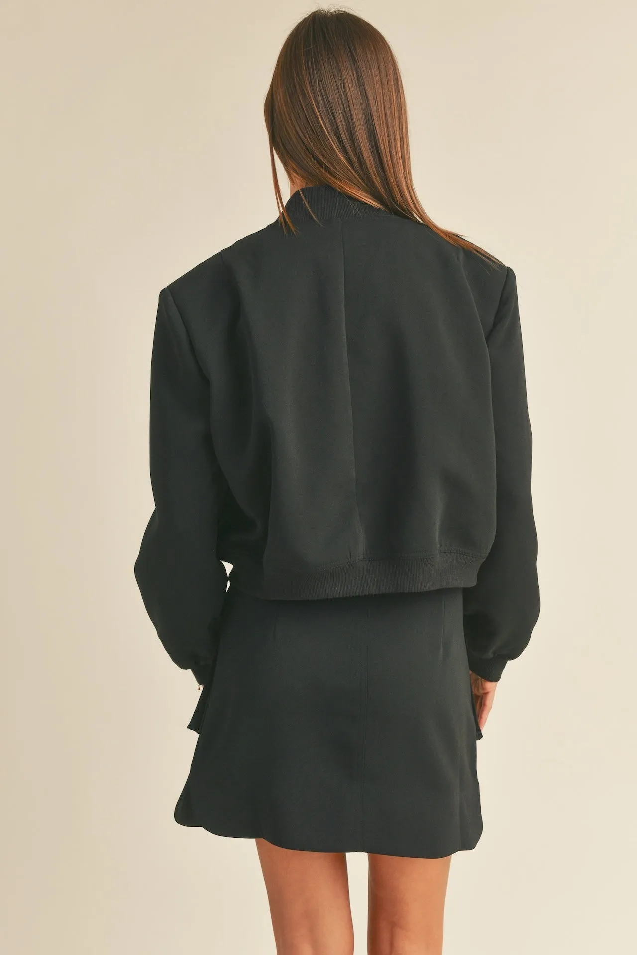 Black Cargo Jacket