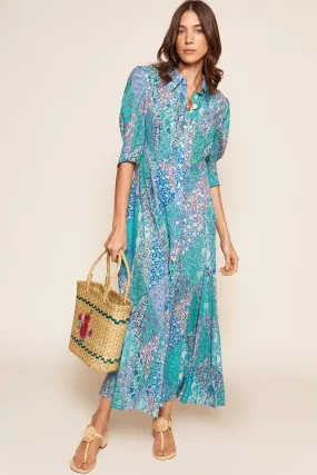bloom - patchwork blue