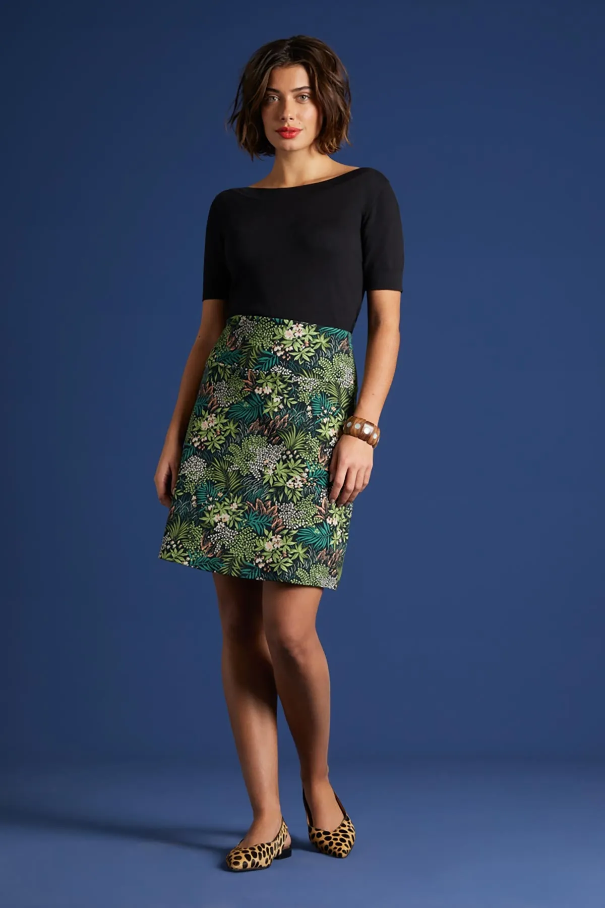 Border Ricci A Line Skirt