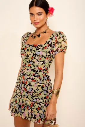 Bowie - Naomi Floral Black