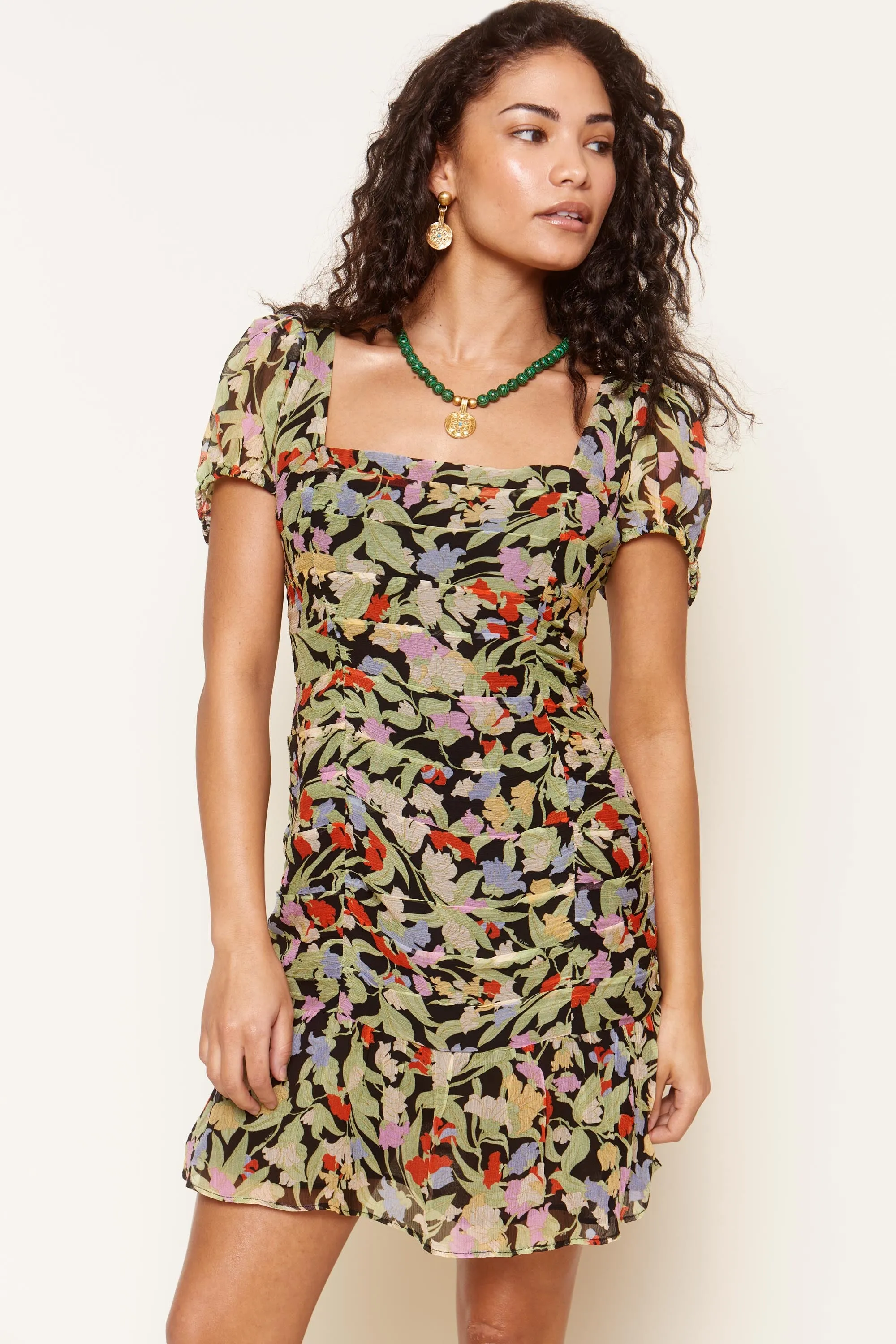 Bowie - Naomi Floral Black