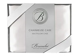 Branché Charmeuse Case, King, White