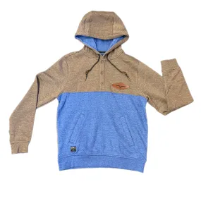 BROWN HEATHER OGDEN 1/4 ZIP by Kimes Ranch