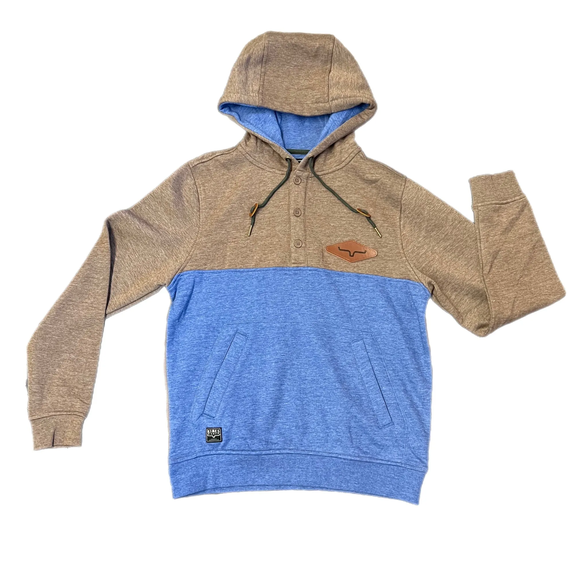 BROWN HEATHER OGDEN 1/4 ZIP by Kimes Ranch