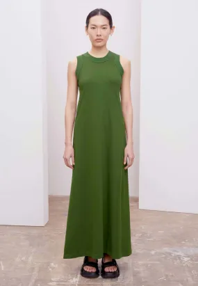 Building Block Tank Dress - grass