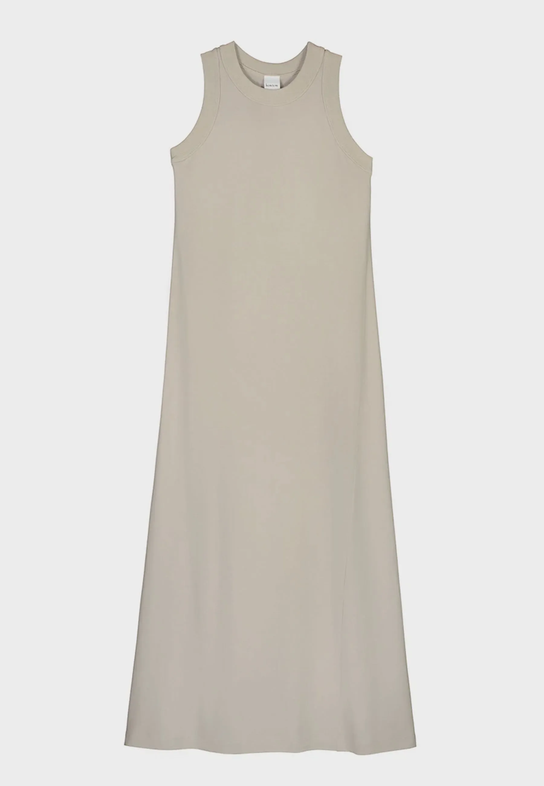 Building Block Tank Dress - stone