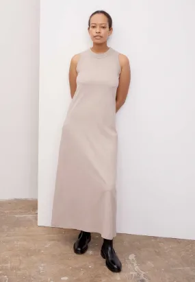 Building Block Tank Dress - stone