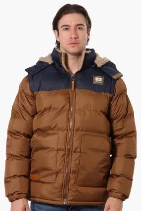 Canada Work Gear Zip Off Sleeve Bomber Jacket - Brown