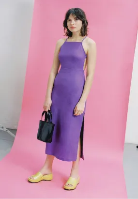 Carlota Dress - dark mauve
