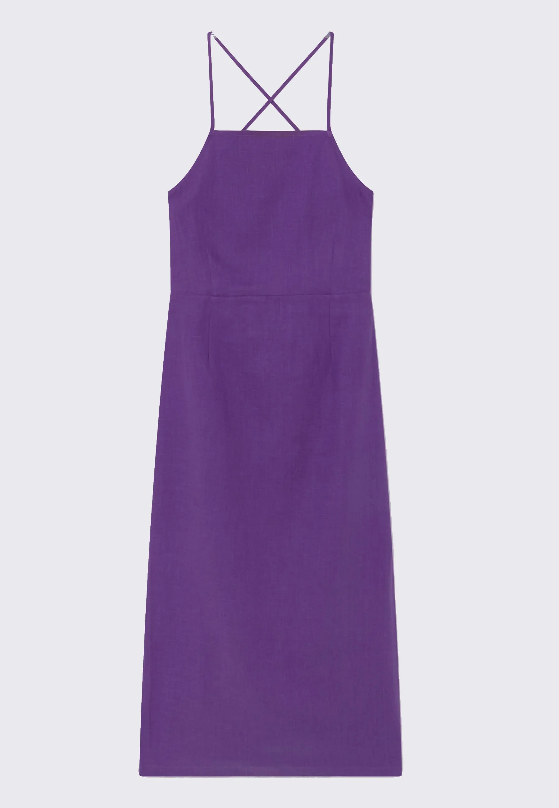 Carlota Dress - dark mauve