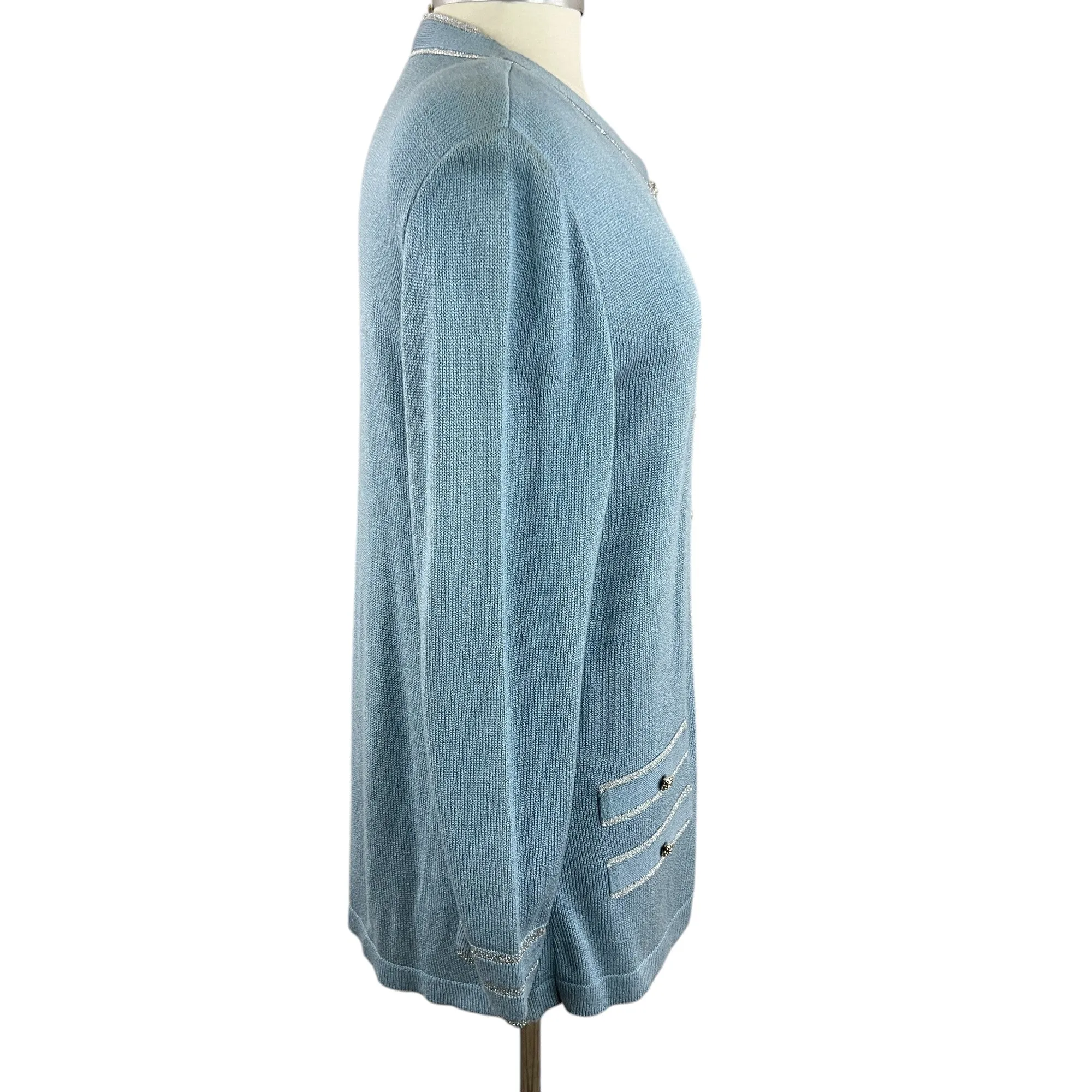 Casheberry Knits Special Occasion Skirt Sweater Set Size 12