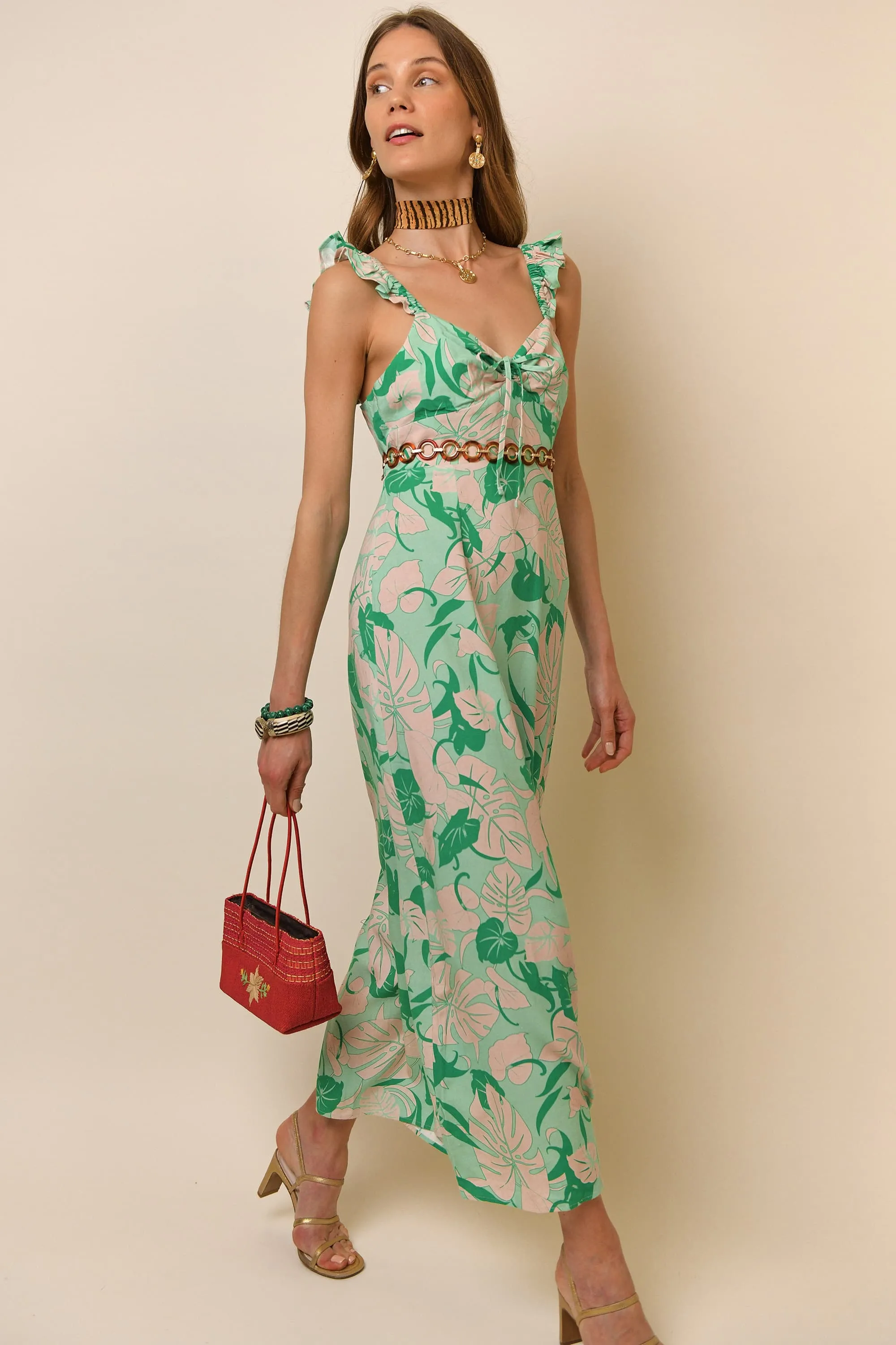 Cecile - Green Tropical
