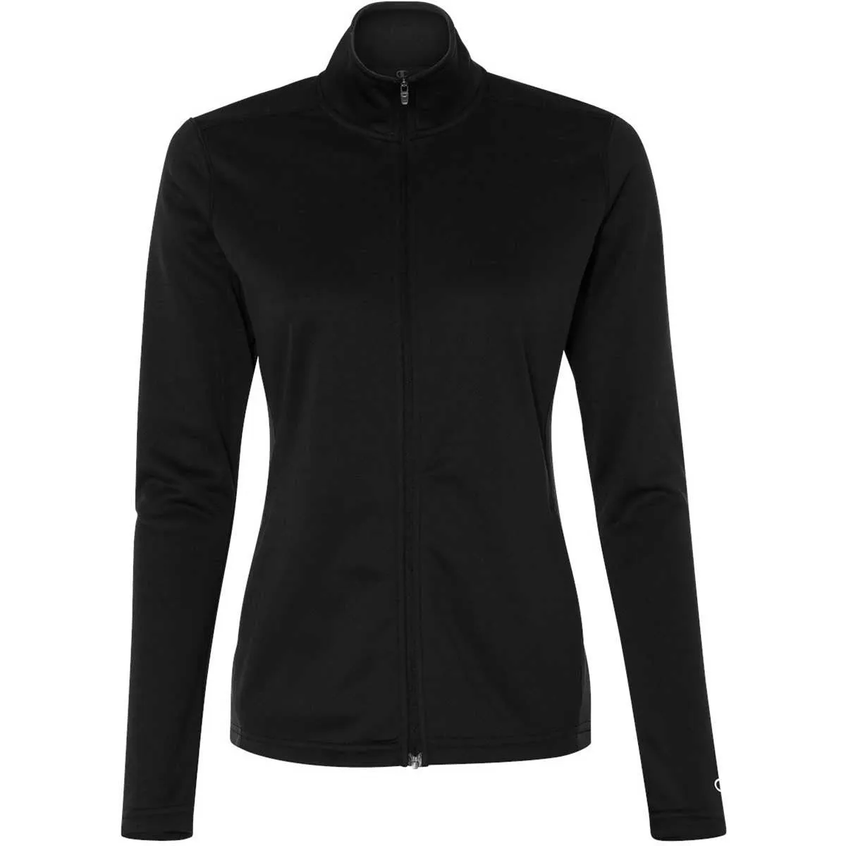 Champion Women's Black/Black Performance 5.4-Ounce Colorblock Full-Zip Jacket