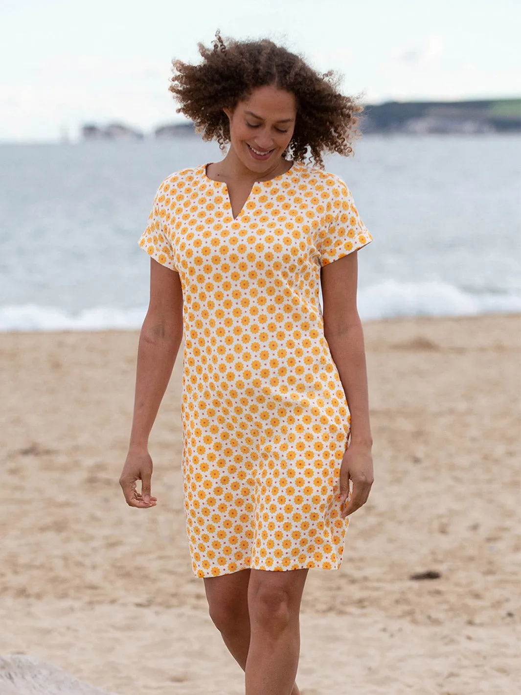 Chettle muslin dress groovy dot