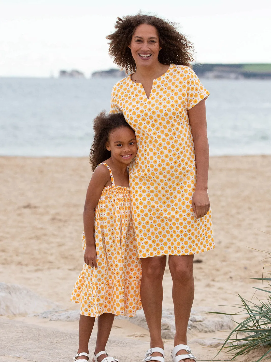 Chettle muslin dress groovy dot