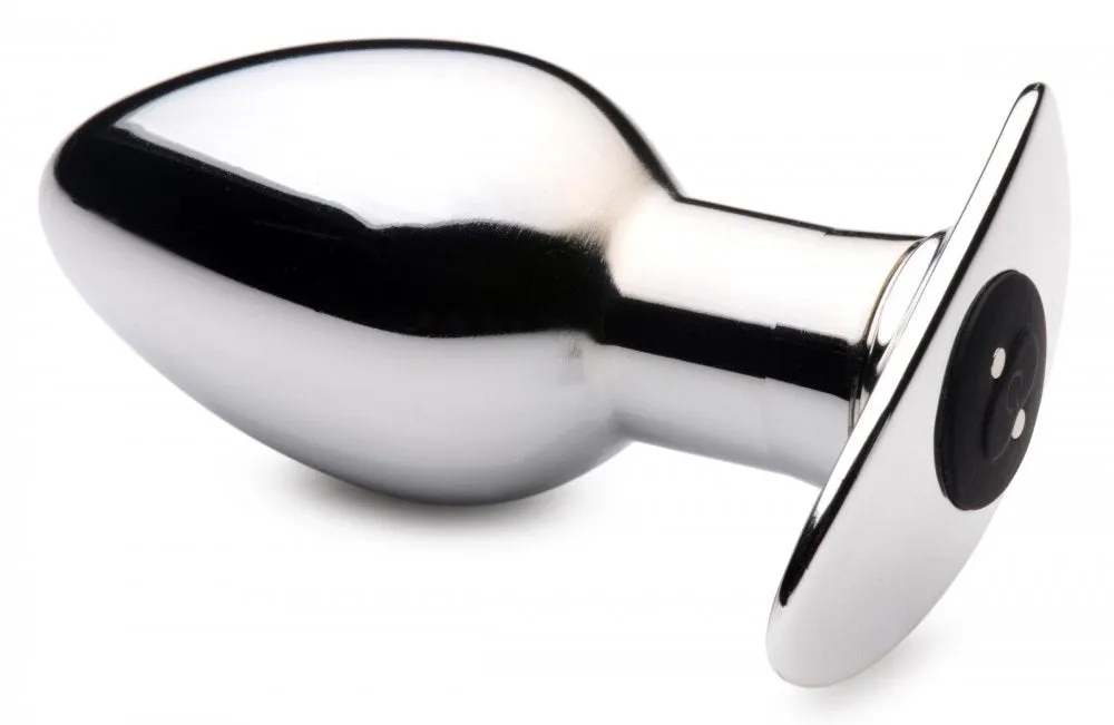 Chrome Blast 7X Rechargeable Butt Plug with Remote Control