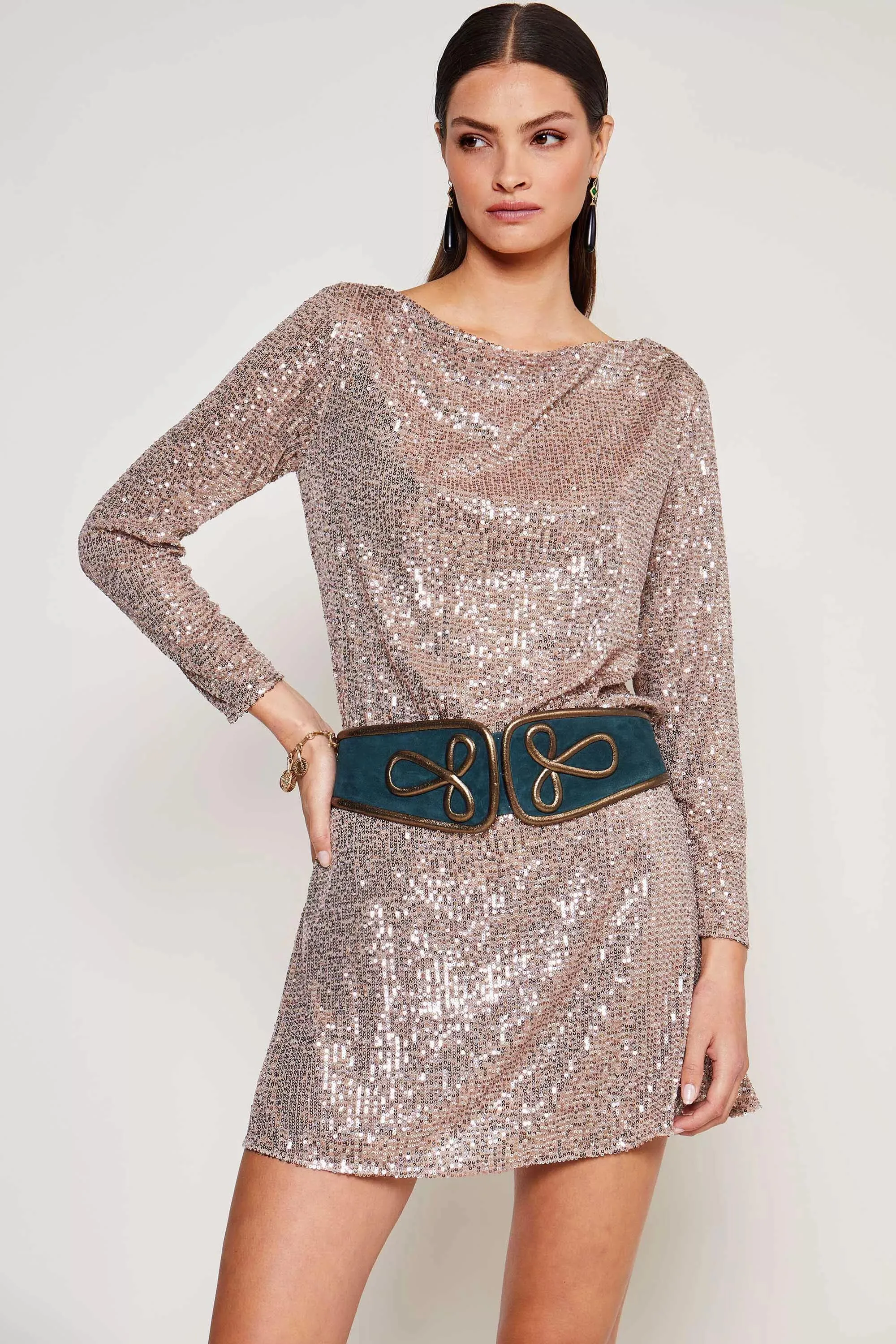 Cissi - Sequin Gold